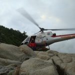 resgate_3 Bombeiros colocam a vítima no Arcanjo 01 para ser transportada