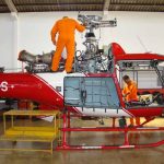mecanicoscbmdf Mecânicos do CBM/DF realizam Inspeção de 100 h na aeronave AS 350B2 - PRMJX
