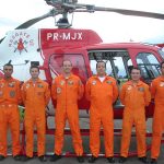 parte da equipe de mecanicos Parte da Equipe de Mecânicos de Aeronaves do 3º BBS/Av.Op
