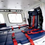 Interior do helicóptero fabricado pela Agusta Westland Interior do helicóptero fabricado pela Agusta Westland