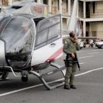 Equipe do GRAER/PR na aeronave EC130B4