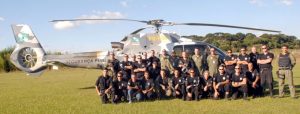 Policiais são treinados para usar helicóptero no combate ao crime