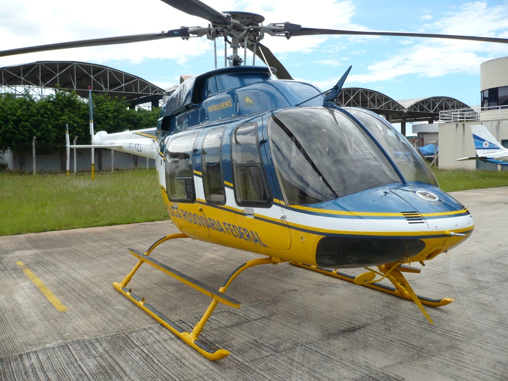 Helicóptero Bell 407 do Departamento da Polícia Rodoviária Federal