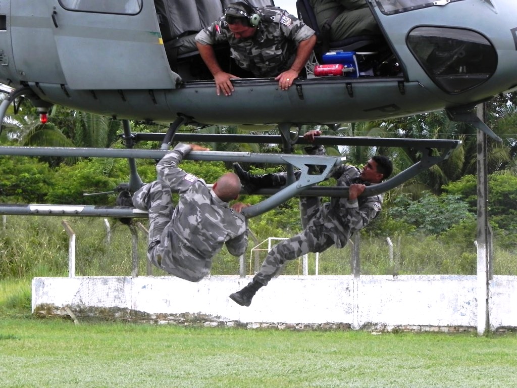 Marabá/PA: Grupo Tático treina com o GRAESP - Piloto Policial