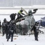 Helicópteros da polícia alemã se chocam em Berlim 2