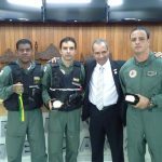 Sgt Mário Filho, Sgt Aguilar, Vereador Oliveira, Cap Simão