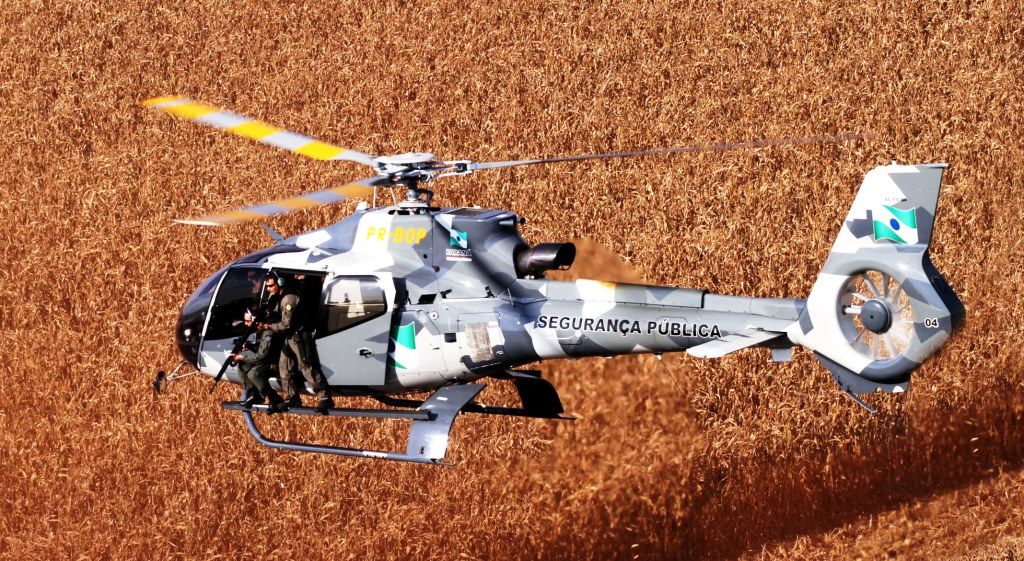 No Paraná, helicópteros do Estado salvaram 1.023 vidas