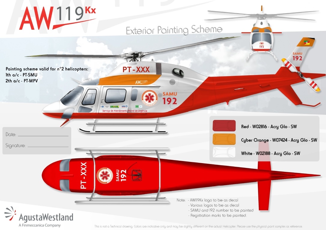 RS investe R$ 26 milhões na aquisição de helicópteros para o Samu