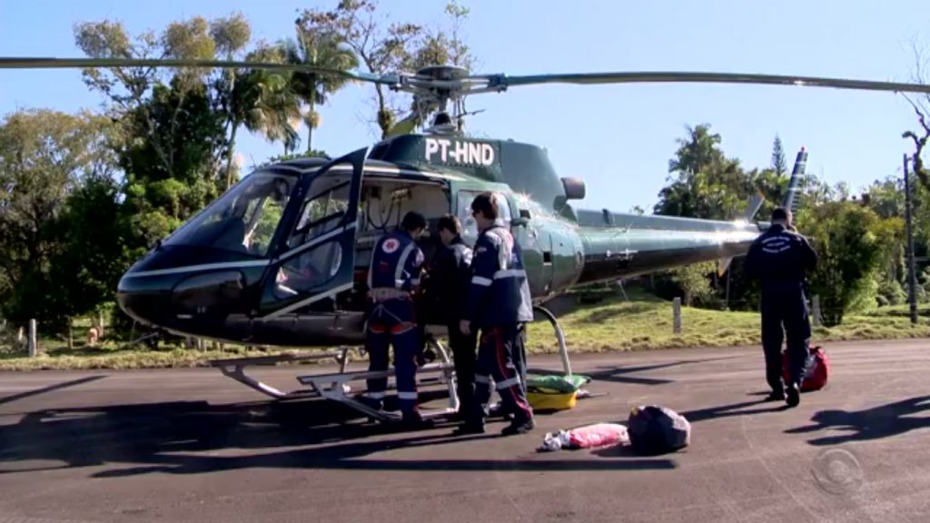 Helicóptero dos bombeiros volta a atuar no Vale do Itajaí e Litoral Norte