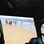 Águia 01 faz resgate duplo na praia do Capri em São Francisco do Sul