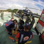 CTA do Maranhão faz transporte aeromédico de vítima de acidente de moto