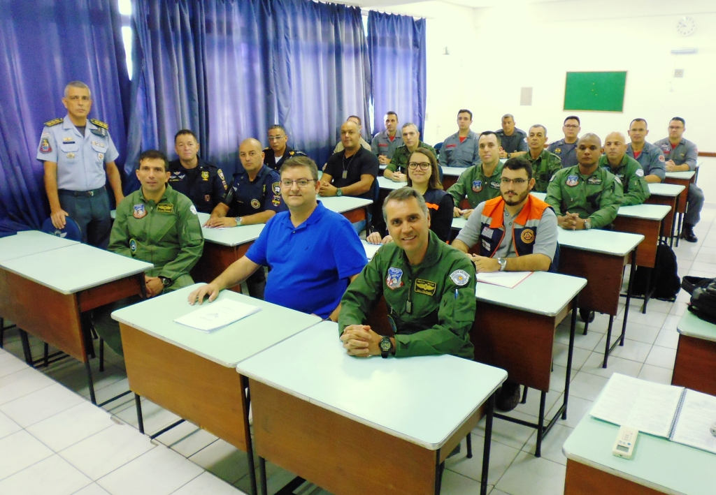Agentes da Guarda Municipal e Defesa Civil de São Paulo iniciam curso de Drone no Grupamento Aéreo da Polícia Militar