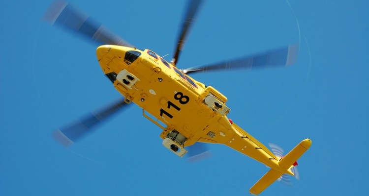 Novo helicóptero Leonardo AW169 HEMS (Helicopter Emergency Medical Service).