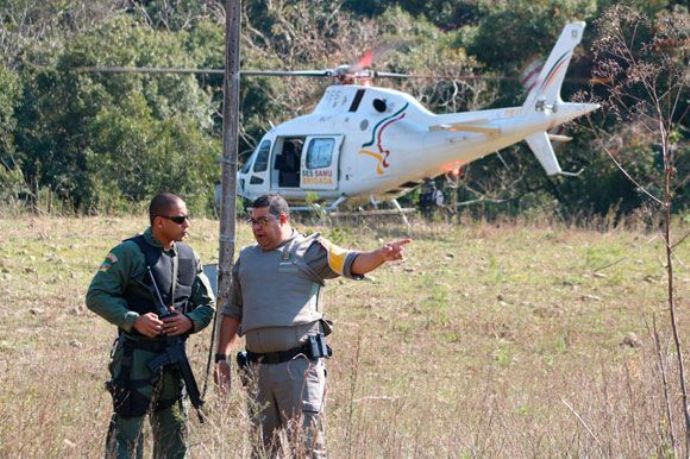 Família reencontra policial militar que auxiliou no salvamento de criança  em Gramado Xavier - Brigada Militar