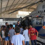 GRAESP recebe visita de adolescentes do Projeto "Amigos da Segurança". Foto: Divulgação.