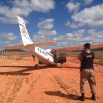 Avião Cessna 210L do COMAVE operado pela Polícia Militar de Minas Gerais.