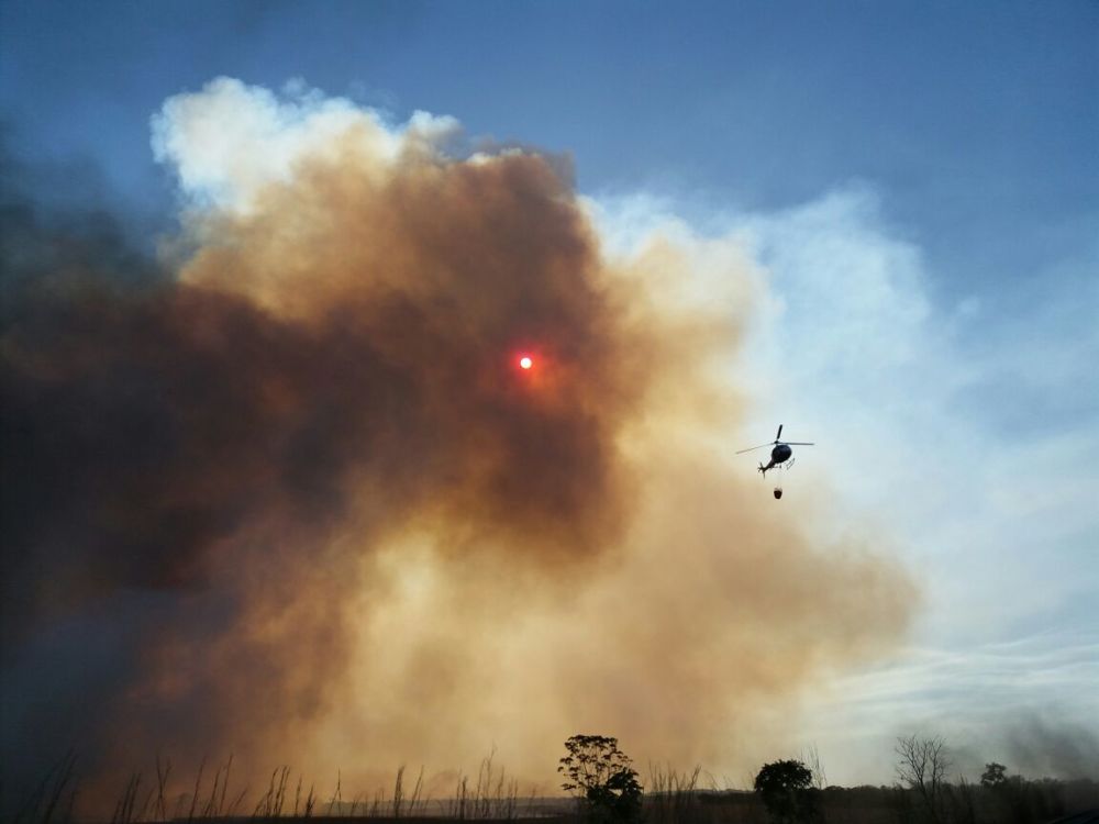 CIOPAer de Tocantins atua no combate a incêndios florestais em Palmas e no interior do Estado
