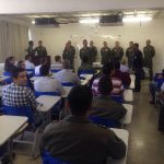 Comando de Policiamento Aéreo da PMDF recebe alunos do Curso de Prevenção de Acidentes Aeronáuticos  do CENIPA