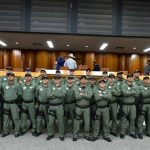 Policiais do GRAER são homenageados na Câmara Municipal de Goiânia. Foto: Antonio Silva.