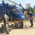 Helicópteros foram fundamentais no socorro das crianças, vítimas de ataque em creche de Janaúba