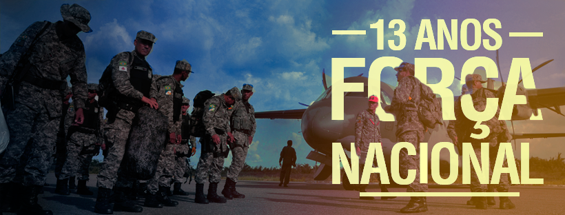 Força Nacional comemora 13 anos e homenageia profissionais de segurança