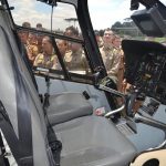 Cadetes participam de estágio operacional no Batalhão de Polícia Militar de Operações Aéreas da PM
