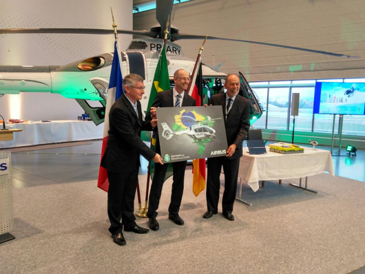 Governo do Ceará recebe o primeiro de dois novos helicópteros para reforçar atuação da Ciopaer