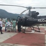 SAER de Criciúma realiza transporte aeromédico de menina com grave enfermidade hepática