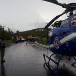 Guardião 05 do GRAER da PM da Bahia socorre vítima de acidente na BA-523, em Candeias