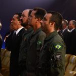 Pioneiros da aviação do DF recebem medalha “Mérito Aviação da Segurança Pública e da Paz Social”. Foto: Renato Santana.
