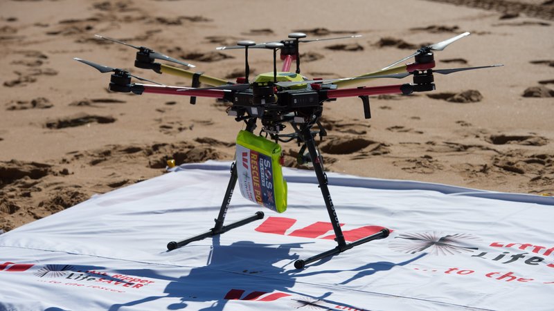 Os Drones utilizados para salvar pessoas e prevenir ataques de tubarões na Austrália