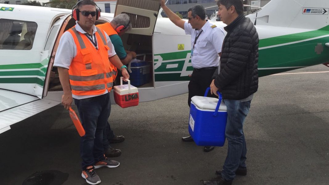 Em duas semanas a Seção de Transporte Aéreo da Casa Militar do Paraná transportou 37 órgãos para transplante
