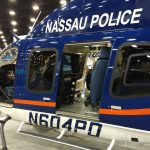 O estande da Bell Helicopters teve como grande destaque a exposição do Bell 429 da polícia do condado de Nassau/NY, em sua configuração multimissão, com glass cockpit, kit aeromédico, estação de monitoramento do sistema imageador e farol de busca Trakkabeam.