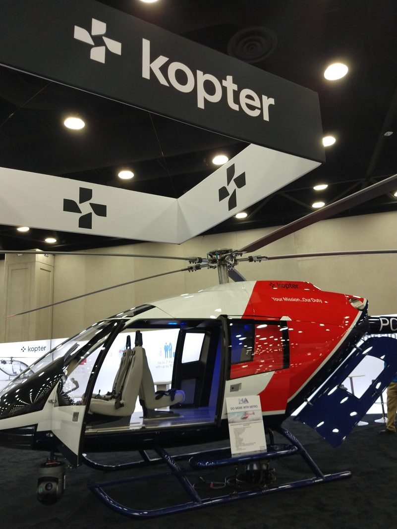 Novo helicóptero monomotor Kopter SH09 está previsto para ter sua primeira entrega no segundo semestre de 2019.