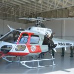Governador inaugura hangar do helicóptero Águia no Aeroporto de Prudente. Foto: Marcos Sanches