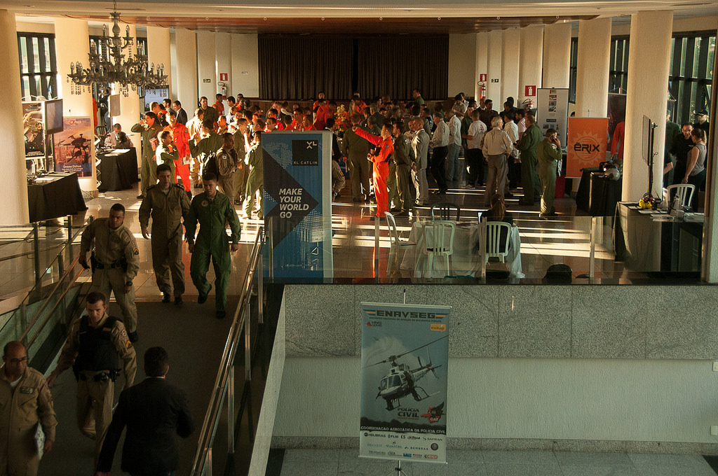 Encontro Nacional de Aviação de Segurança Pública reúne profissionais de todo Brasil. Foto: Roberto Caiafa. 