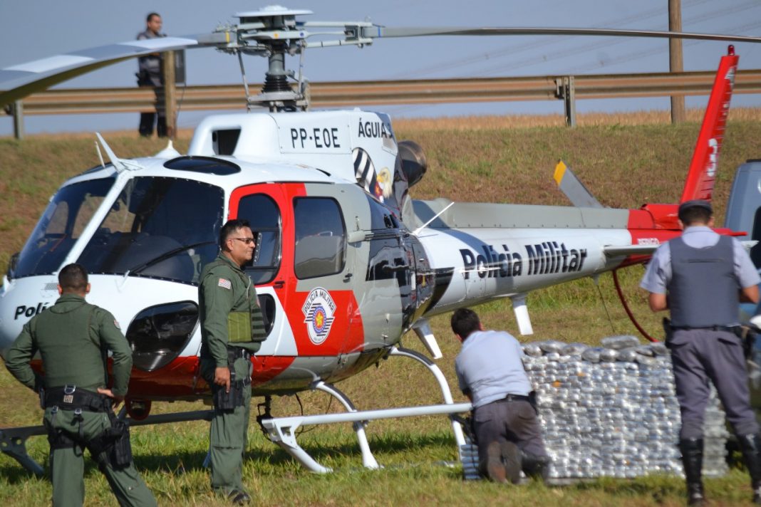 Polícia usa helicóptero para prender traficante de MS em São Paulo