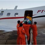 Corpo de Bombeiros e Polícia Civil do DF realizam operação para transporte aeromédico para Curitiba