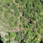 Americano cai de parapente em Jaraguá do Sul e é resgatado pelo helicóptero da PM