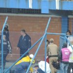 Arcanjo 01 socorre torcedor que caiu de arquibancada no Estádio da Ressacada, em Florianópolis