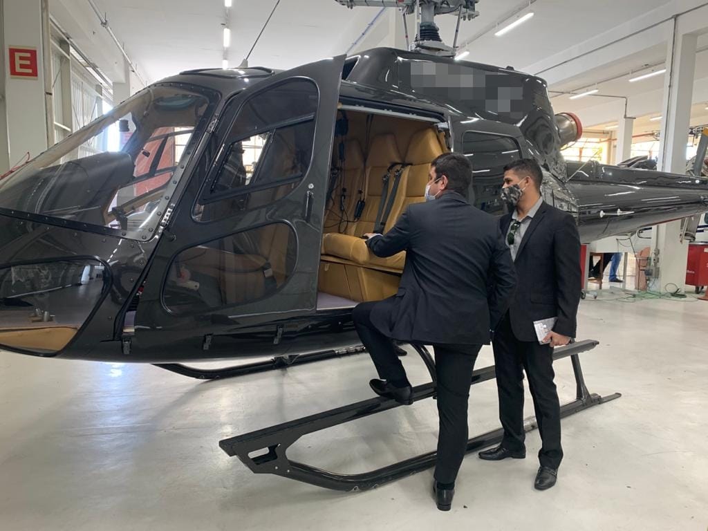 Novo helicóptero do governo do Estado deve chegar ao Acre até setembro Foto: Cedida