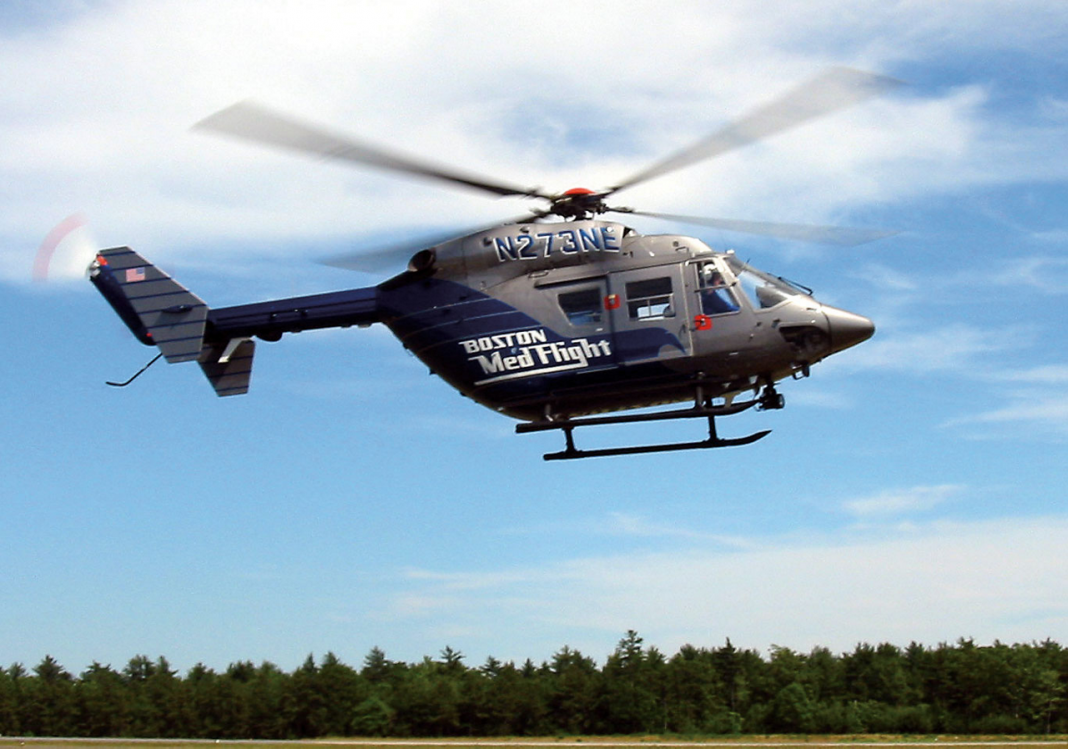 Lançado em 1982, o BK117 se tornou particularmente popular entre as operadoras dos Estados Unidos - incluindo o provedor de Helicopter Emergency Medical Services (HEMS), Boston MedFlight. 