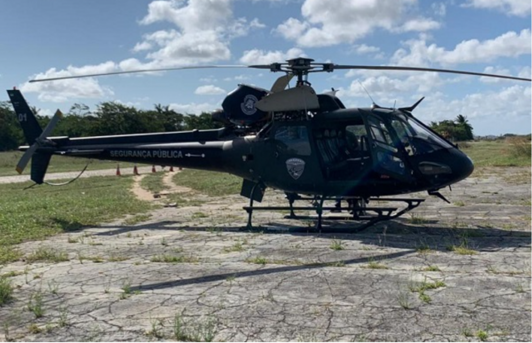 CIOPAER/RN: Helicóptero Potiguar 1 volta a operar com nova pintura - Piloto Policial
