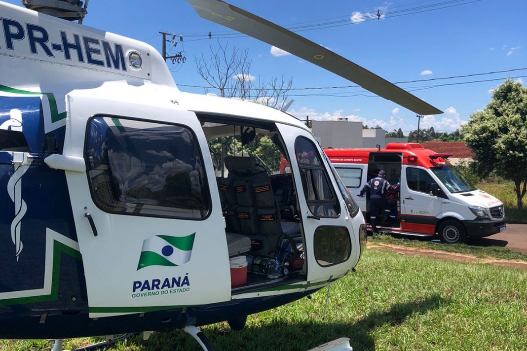 Mulher é salva pelo Samu após ter parada cardiorrespiratória em Cascavel