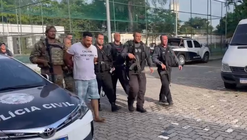Polícia prende Tio Comel, considerado o maior clonador de carros do Rio — Foto: Reprodução