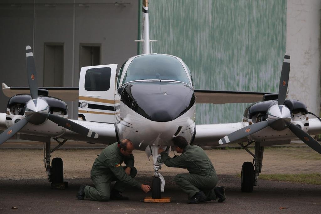 Avião foi apreendido em operação contra o tráfico internacional de drogas em dezembro de 2019 Ronaldo Bernardi / Agencia RBS