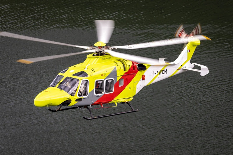 Helicóptero AW169 da fabricante italiana Leonardo LEONARDO - DIVULGAÇÃO