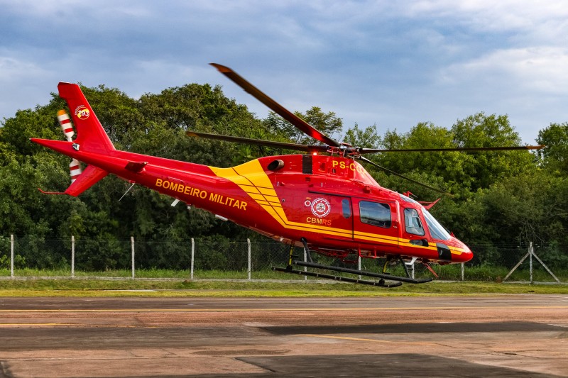 Com características múltiplas, o helicóptero poderá ser utilizado em operações aéreas sobre terra e água - Foto: Gustavo Mansur/Secom