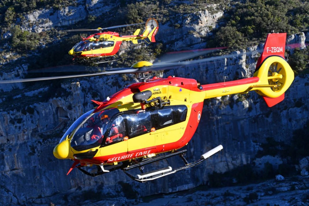 A Airbus Helicopters relatou 186 pedidos do H145 em 2023. Foto de Anthony Pecchi