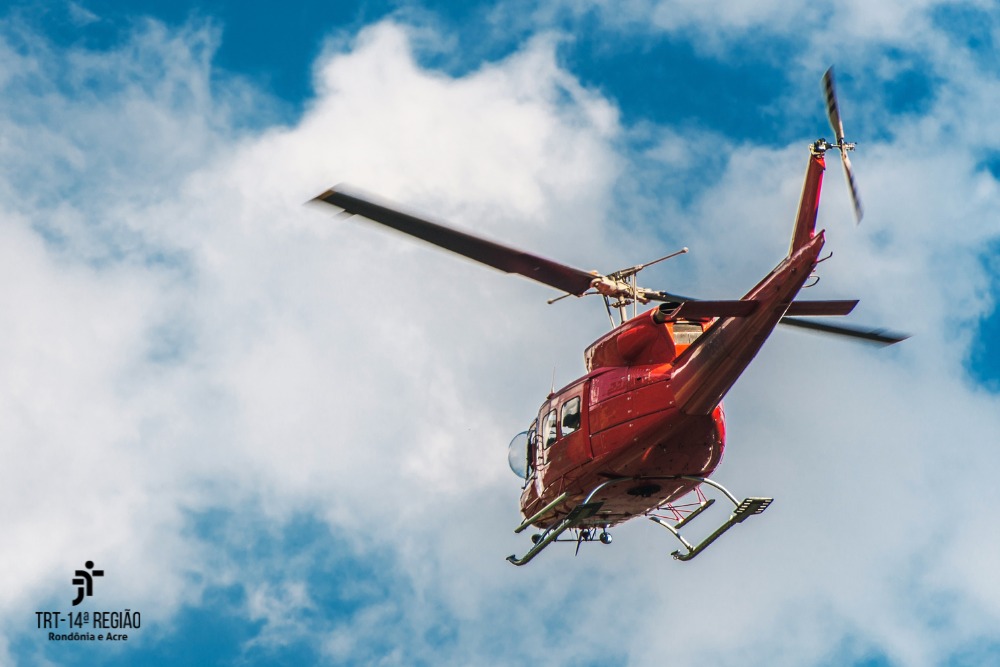 O valor garantirá a aquisição de um helicóptero/Foto: TRT